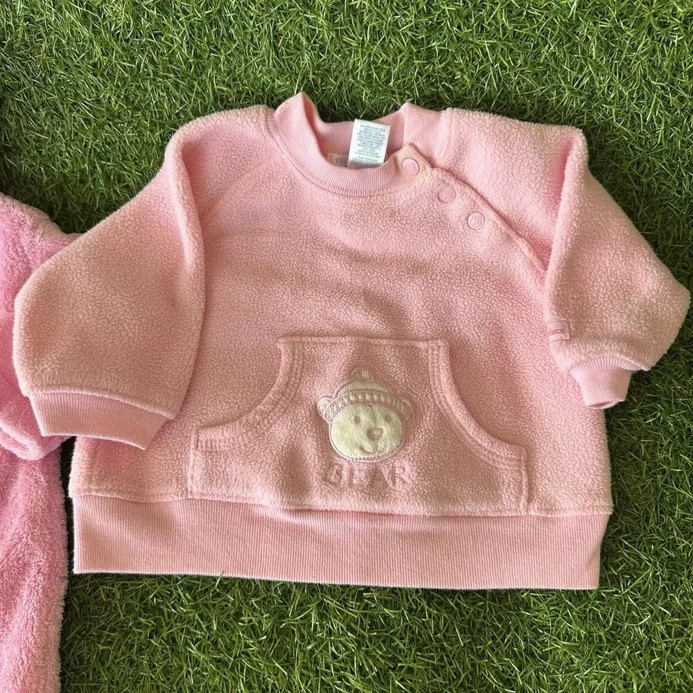 Vintage Childrens Place Outfit Kitty Snowsuit Infant‎ Girls Size 0-3 Months